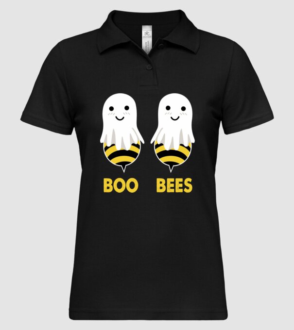 Boo bees model negru pe tricou