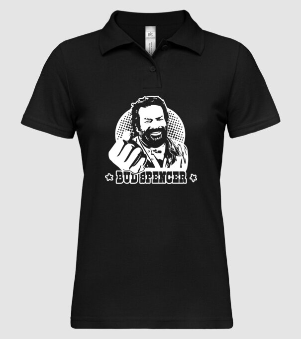 Bud Spencer model negru pe tricou