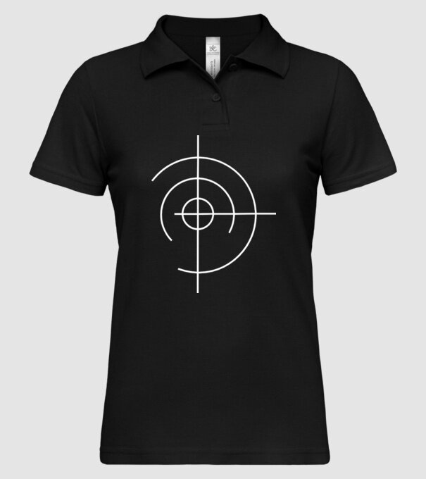 Aim shoot model negru pe tricou