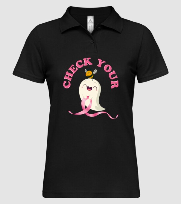 Check your boo-bees model negru pe tricou