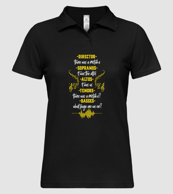 Choir model negru pe tricou