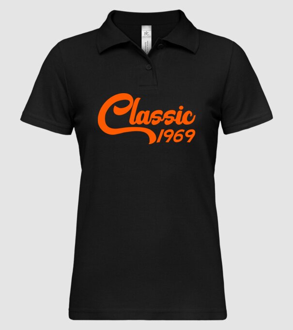 Classic 1969 model negru pe tricou