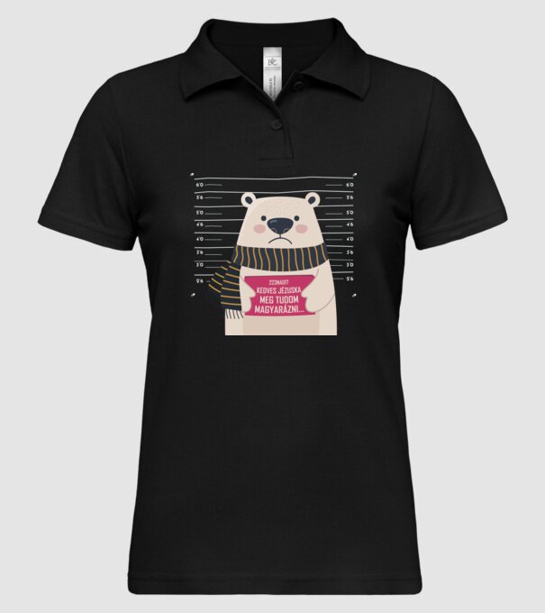 DearSanta model negru pe tricou