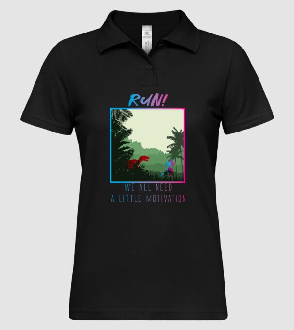 Dire Motivation - Teribil de motivat model negru pe tricou