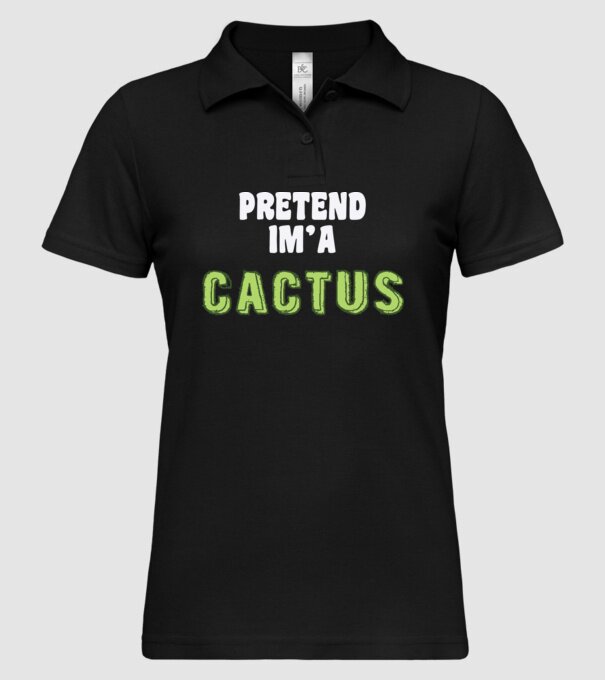 Cactus carnaval model negru pe tricou