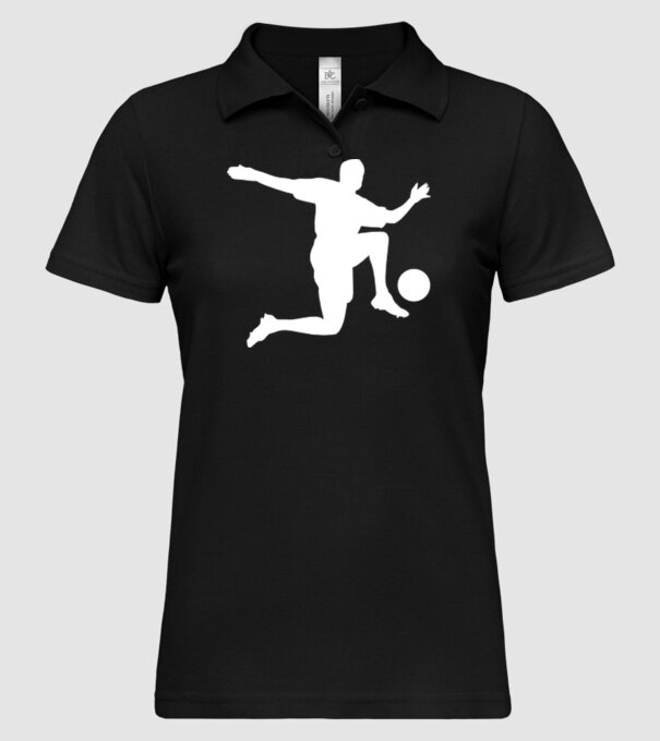 Fotbal 3 model negru pe tricou