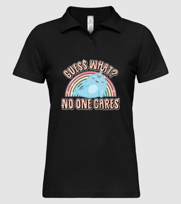 Guess what narval model negru pe tricou