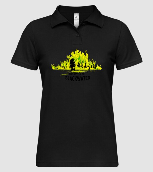 I Survived The Battle of Blackwater model negru pe tricou