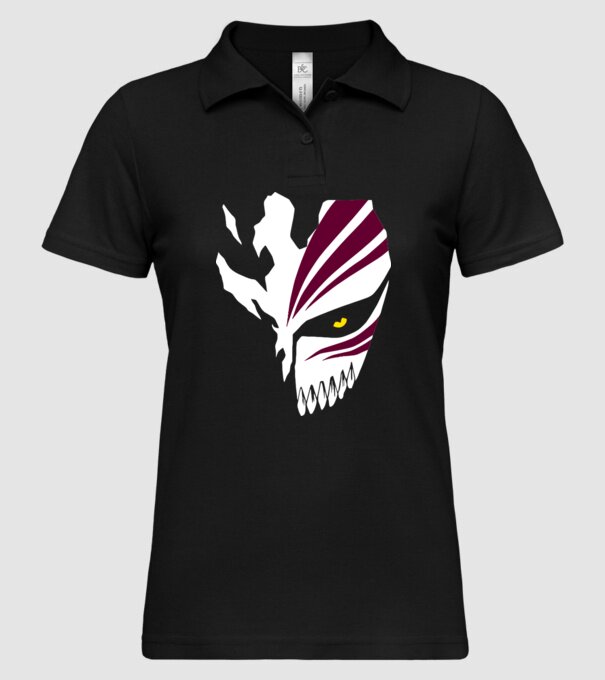 Ichigo Hollow Mask model negru pe tricou