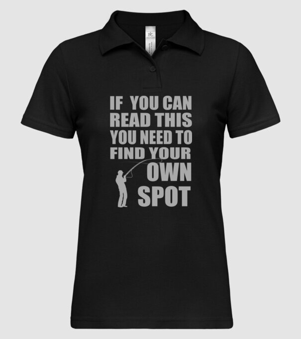 If you can read this, you need to find your own spot model negru pe tricou