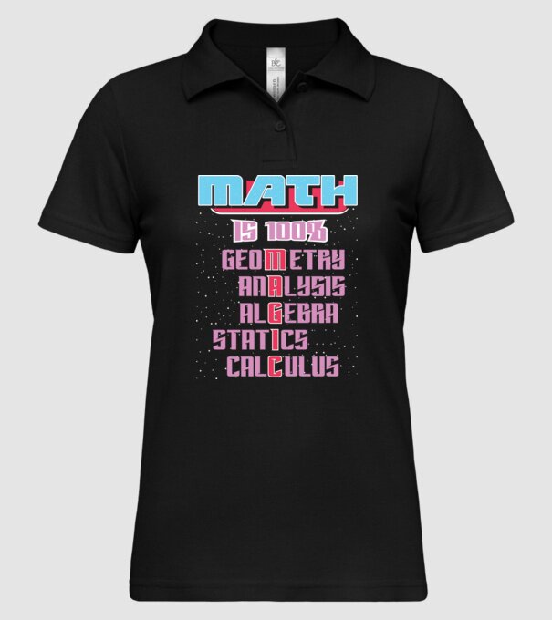 Math magic retro model negru pe tricou