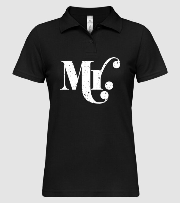 Mr 2 model negru pe tricou
