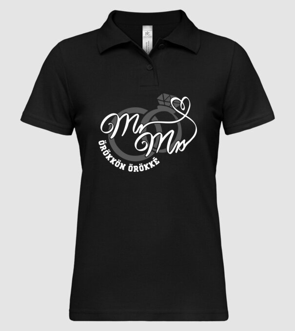 pentru totdeauna model negru pe tricou