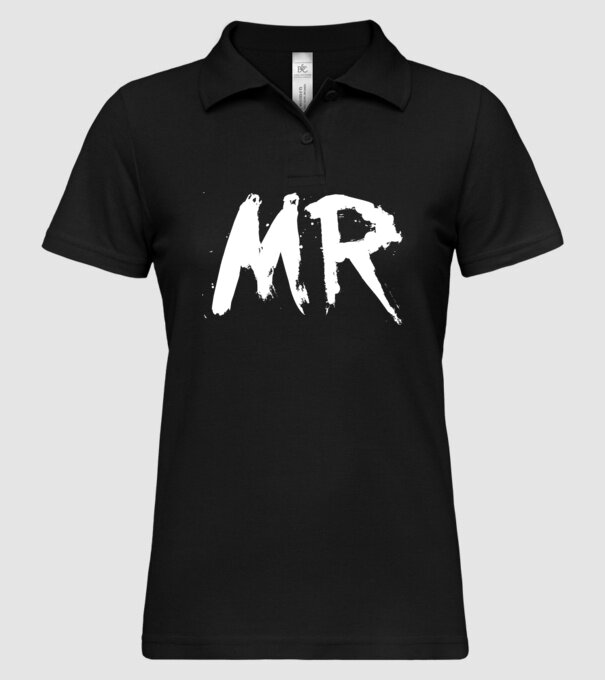 Mr. model negru pe tricou