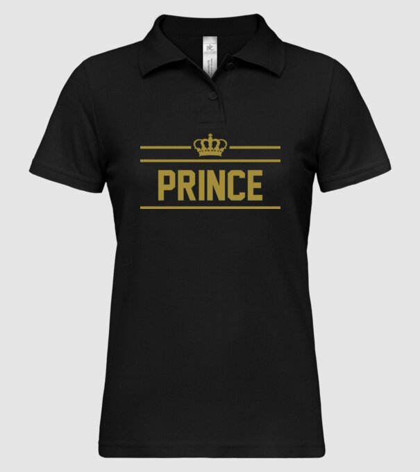 Prince model negru pe tricou