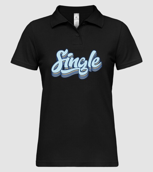Retro single model negru pe tricou