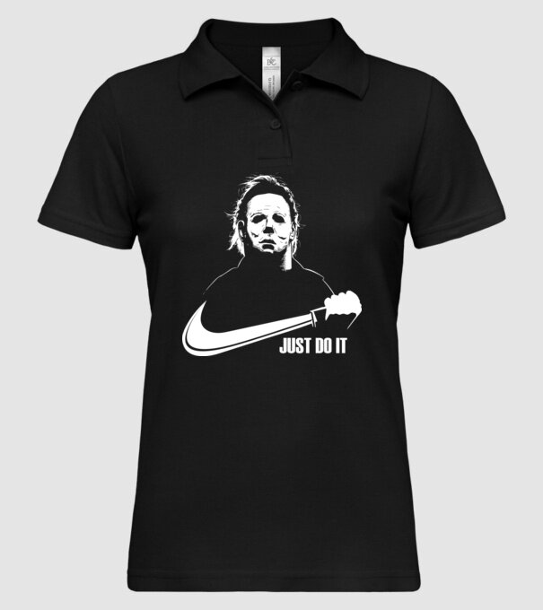 Serial killer model negru pe tricou