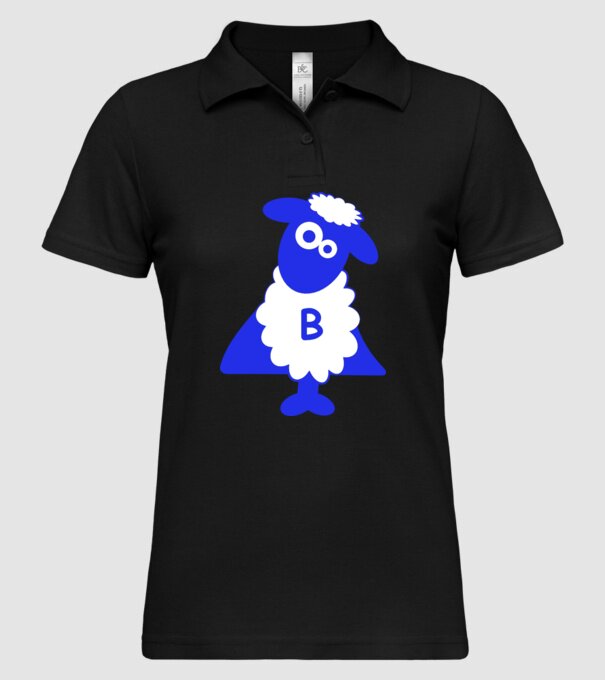 SuperMiel model negru pe tricou