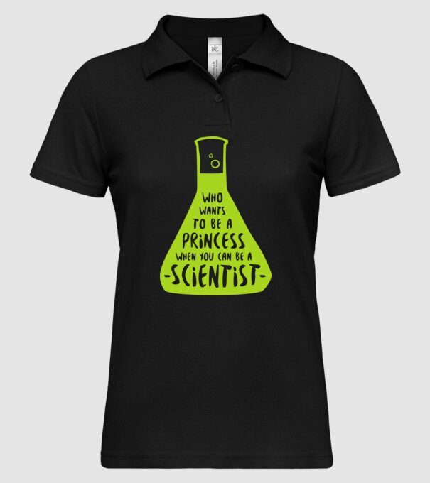 Poți fi un om de știință model negru pe tricou