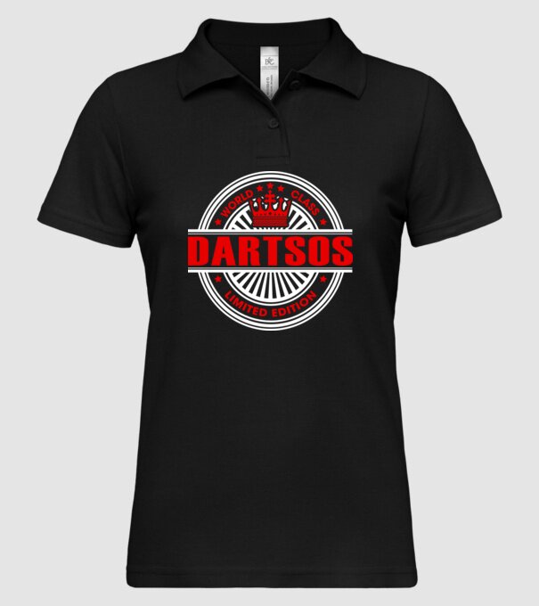 World class magyar DARTS model negru pe tricou