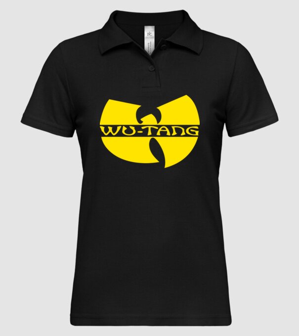 wu tang logo model negru pe tricou