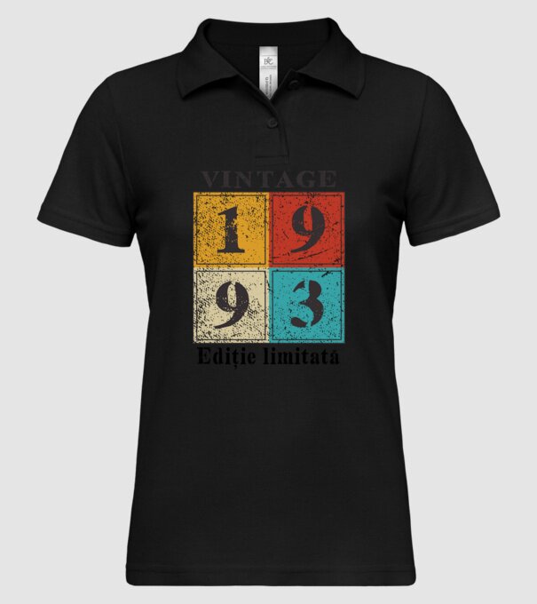 1993 - Ediție limitată model negru pe tricou