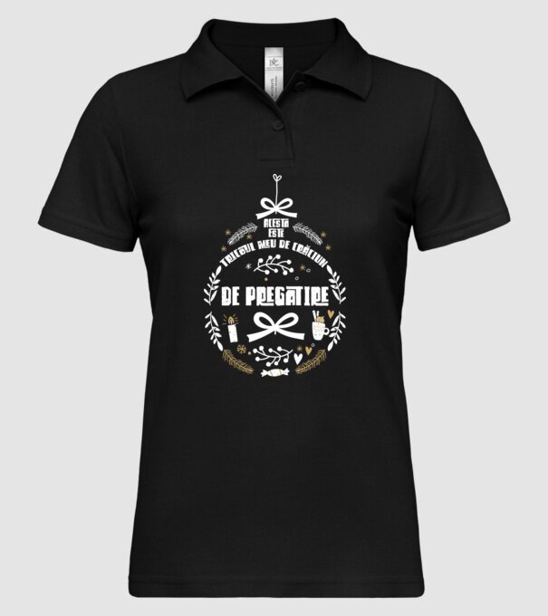 acesta este tricoul meu de Crăciun_de pregătire model negru pe tricou