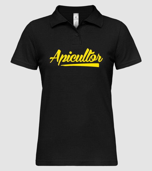 Apicultor model negru pe tricou
