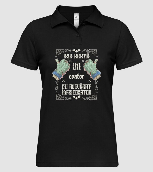 Așa arată un COAFOR cu adevărat înfricoșător model negru pe tricou