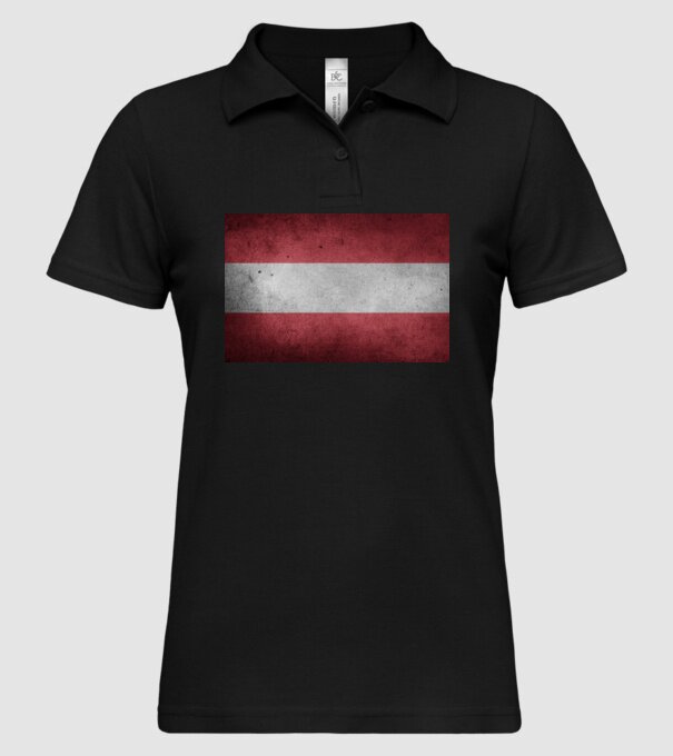 AUSTRIA model negru pe tricou