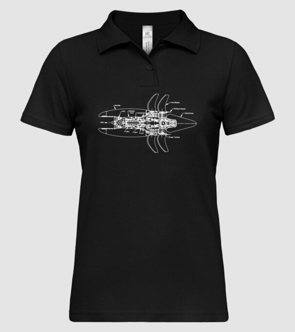 Avioane model negru pe tricou