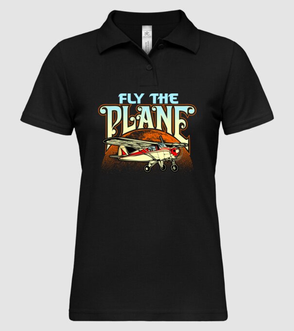 Avioane model negru pe tricou