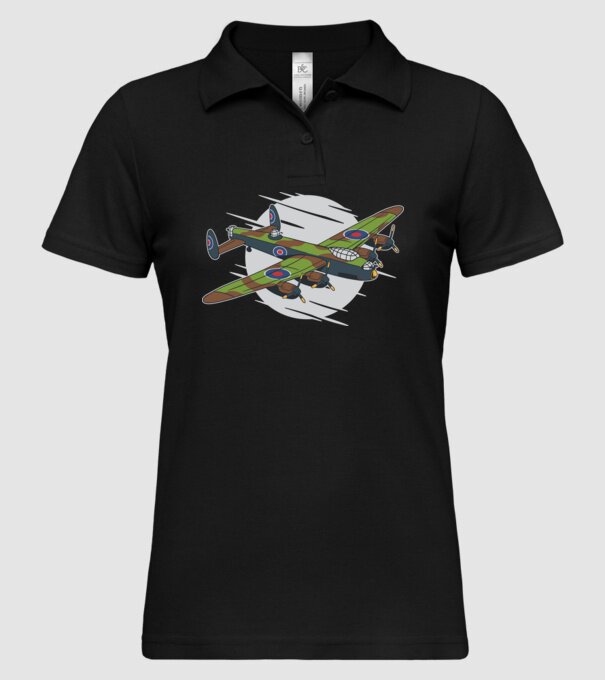 Avioane model negru pe tricou