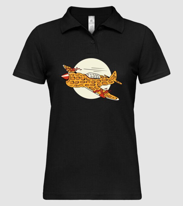 Avioane model negru pe tricou