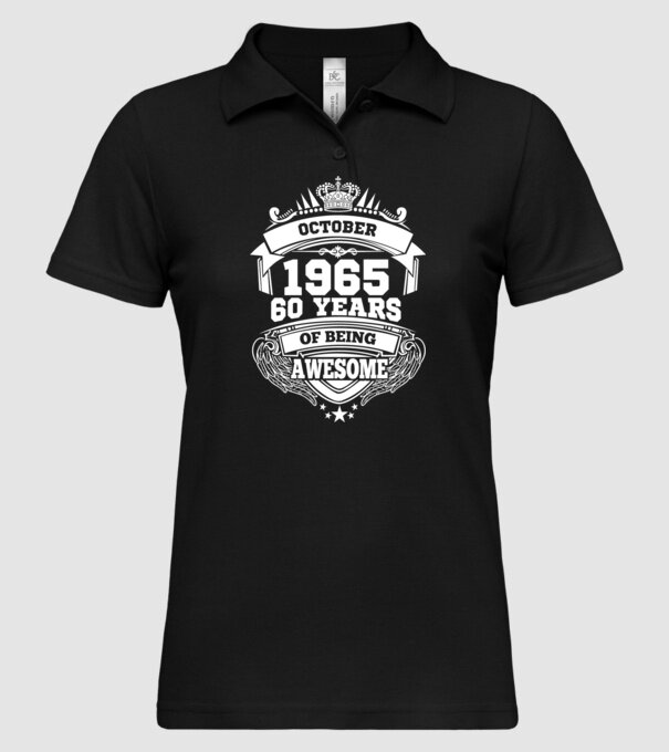 Awesome being of october 1965 model negru pe tricou
