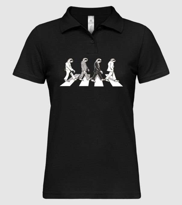 Beatles model negru pe tricou