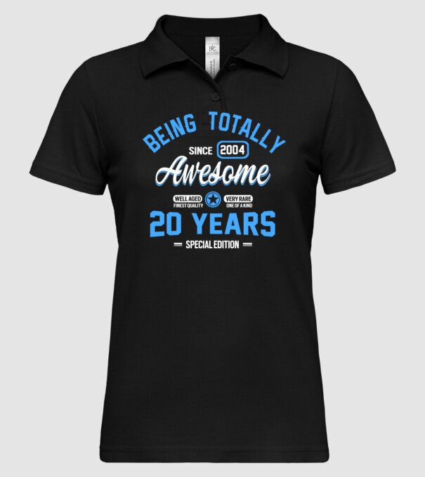Being totally awesome 20 model negru pe tricou
