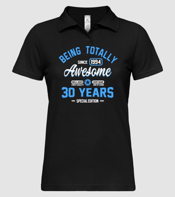 Being totally awesome 30 model negru pe tricou