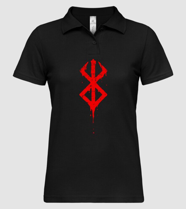 Berserk logo model negru pe tricou