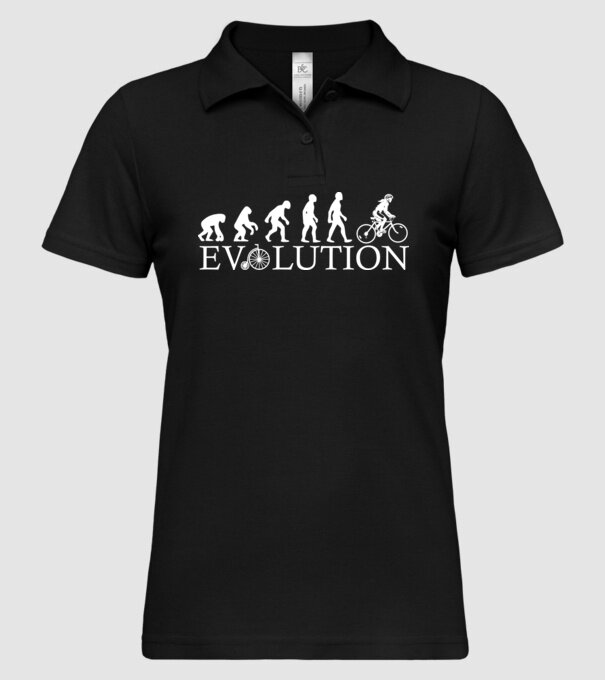 Bike evo model negru pe tricou