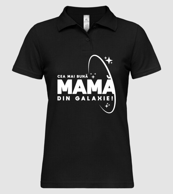 Cea mai bună bunică din Galaxie! model negru pe tricou
