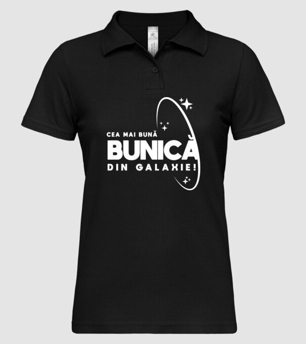 Cea mai bună mamă din Galaxie! model negru pe tricou