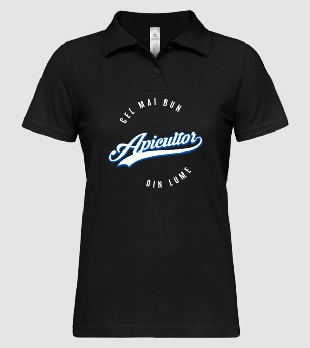 Cel mai bun APICULTOR din lume model negru pe tricou