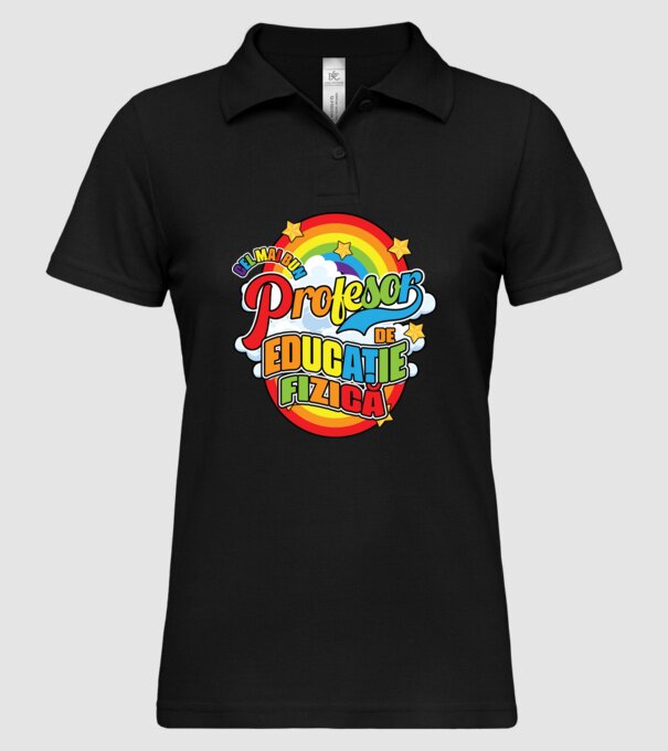 Cel mai bun educație fizică model negru pe tricou