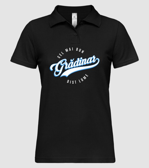 cel mai bun grădinar din lume model negru pe tricou