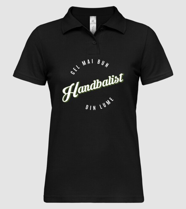 Cel mai bun Handbalist din lume model negru pe tricou