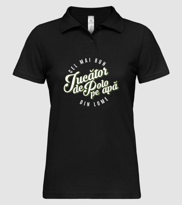Cel mai bun Jucător de polo pe apă din lume model negru pe tricou