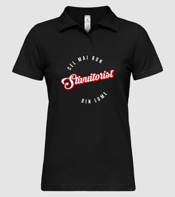 Cel mai bun STIVUITORIST din lume model negru pe tricou