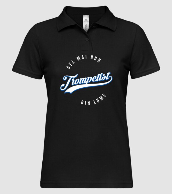 Cel mai bun trompetist din lume model negru pe tricou