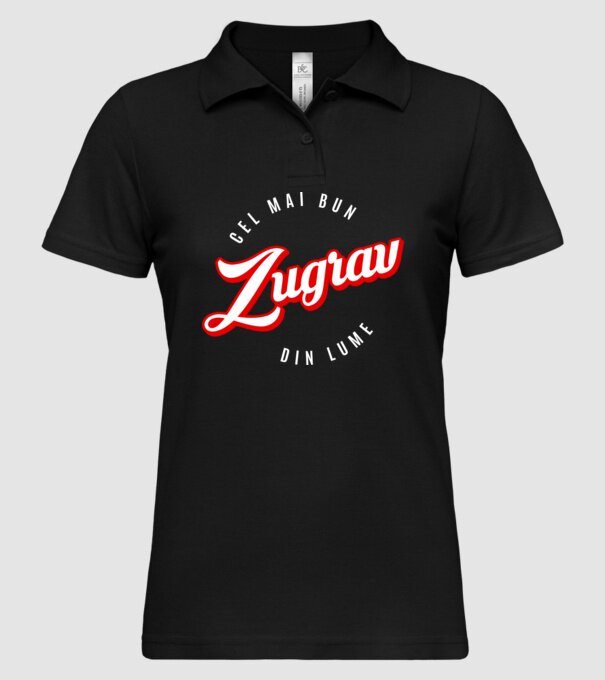 Cel mai bun ZUGRAV din lume model negru pe tricou